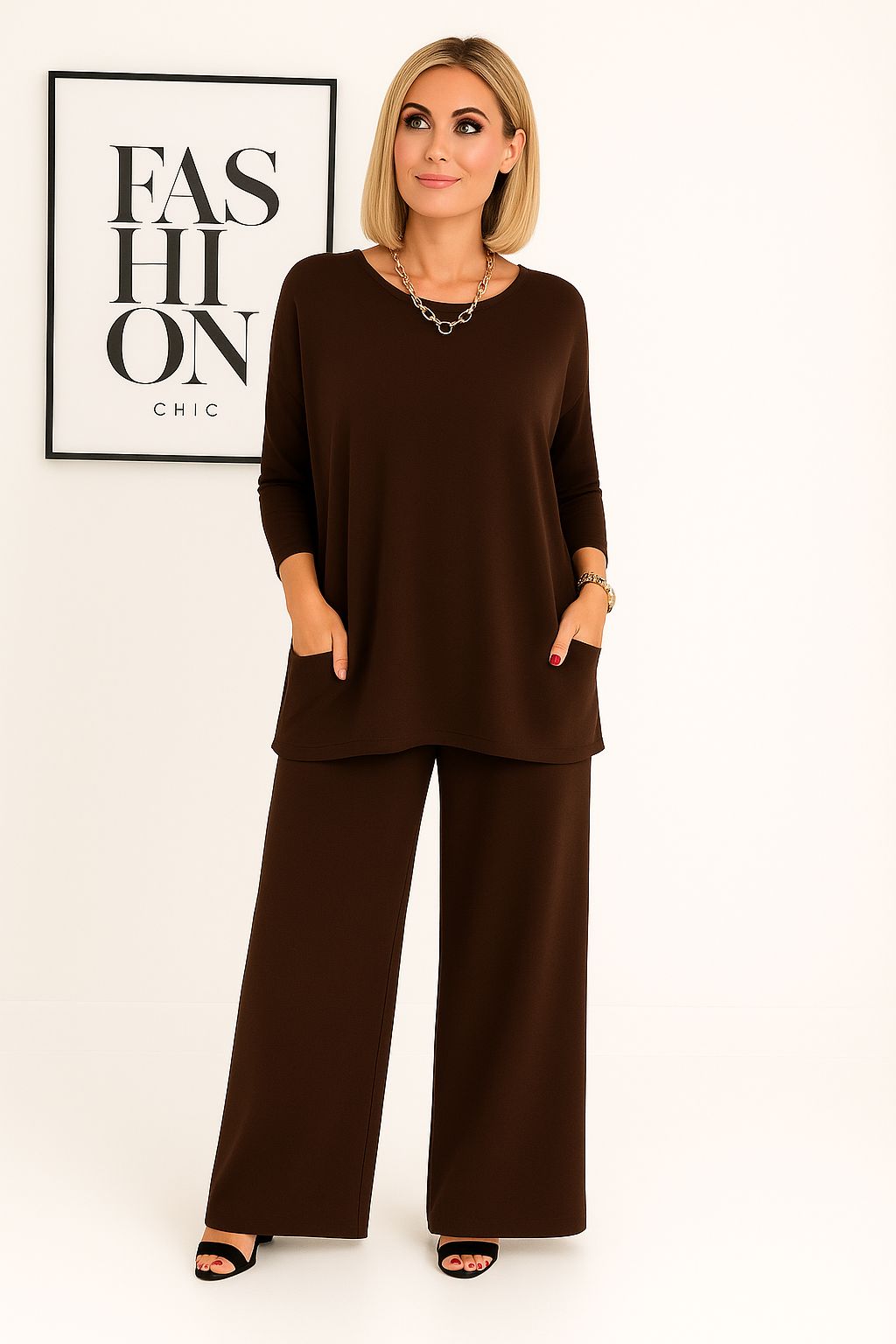 Marron foncé / 60(7XL)