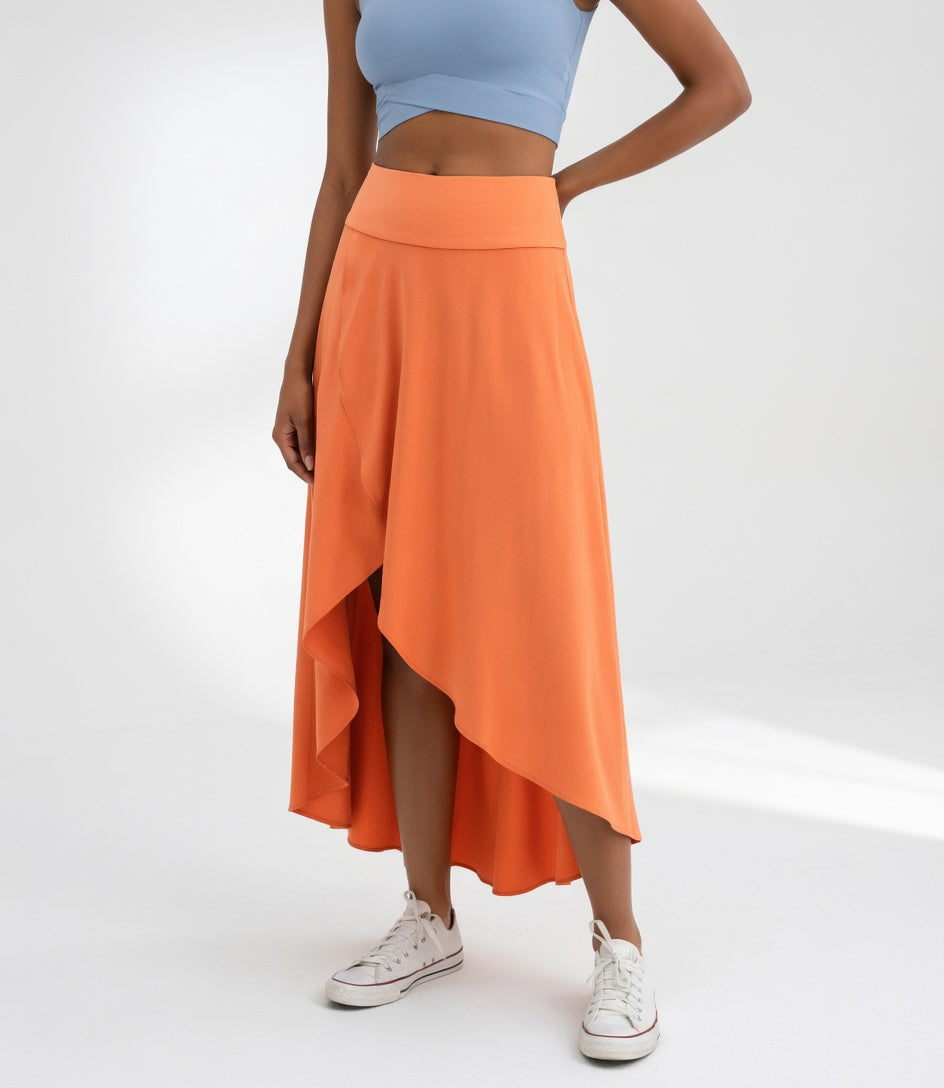 Orange-rouge / XL