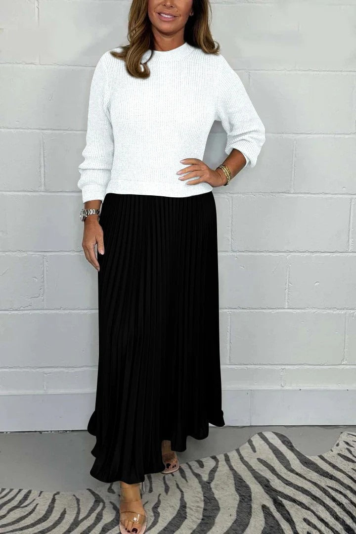 Blanc/noir / 5XL