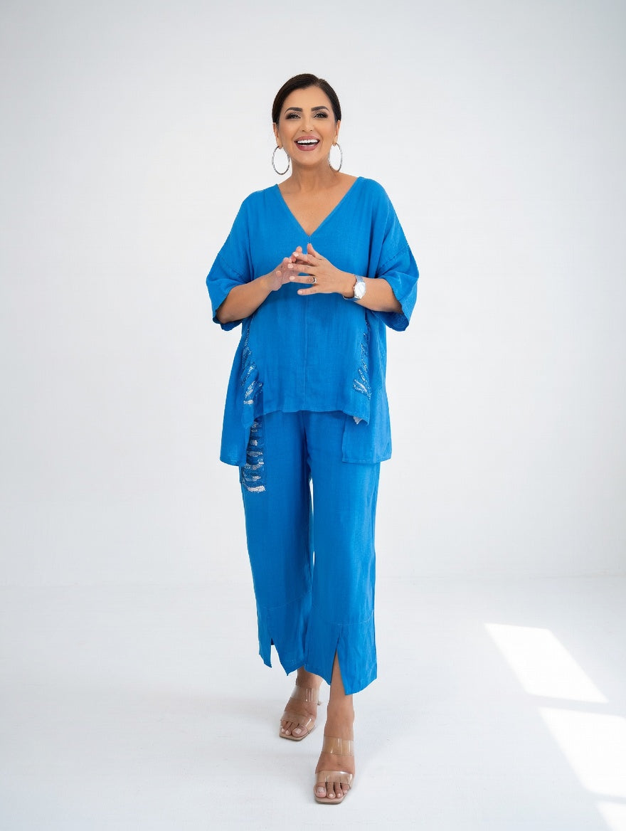 bleu / 5XL